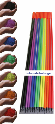 Jalons de balisage ski